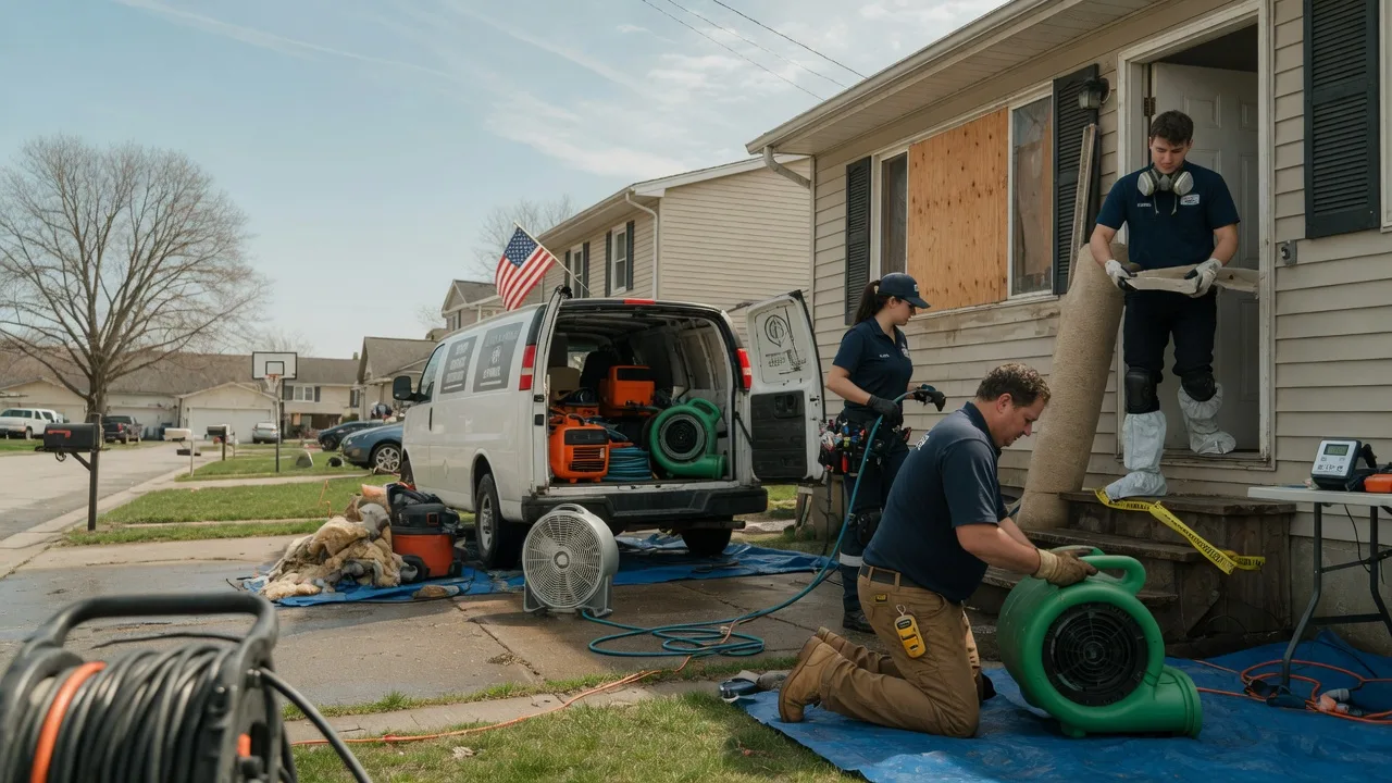 Water Damage Restoration in Underwood, IA near me
